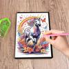 Animal Special Shaped Diamond Painting Notebooks No Lines Diamond Painting Journal Notebook for Birthdays Or Christmas Gifts