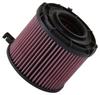 K&N Engine Air Filter Power & Acceleration Washable Premium Replacement Car Air Filter Compatible