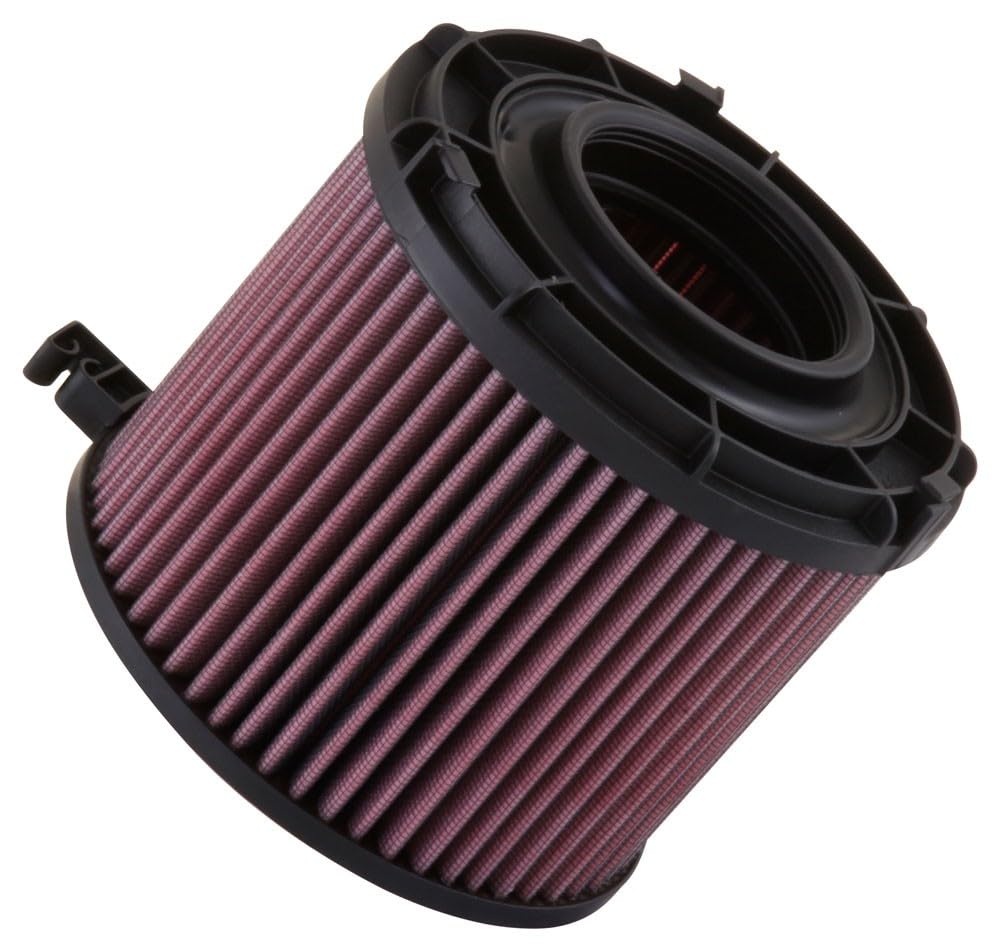 K&N Engine Air Filter Power & Acceleration Washable Premium Replacement Car Air Filter Compatible