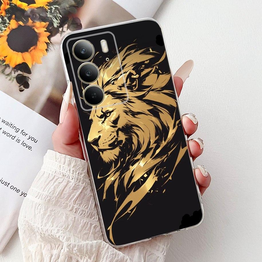 Silicone Case For Realme C75 4G Cover Cool Machine Panda Animals Soft Clear Slim Shockproof Bumper For RealmeC75 C 75 2024 Coque
