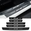 Car Door Threshold Protective Stickers Rear Trunk Anti Scratch Decal for Mazda MX-30 MX30  Auto Sill Bumper Strip Decoration