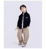 Baumwoll-Cardigan-Hemd für Jungen, Frühling/Herbst 2025 Mode für große Kinder, einfarbige Reversjacke.