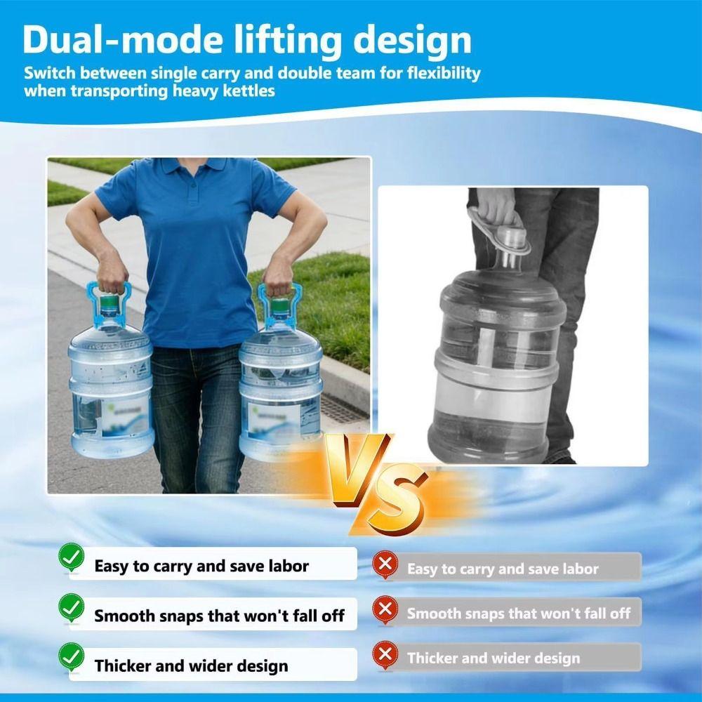 Labor-saving Bucket Handle for Pure Water Mineral Water Barrel With Large Barrels