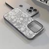 Custodia per Telefono con Design Originale in Pizzo Per IPhone 17 Air 16 15 Plus 15 14 13 12 11 15 Pro Max Copertura Anti-Caduta Fundas