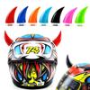 2Pcs Helmet Flair Large Long Black Devil Horns for Motorcycle Helmet Universal Motobike Styling Decoration Helmets Accessories