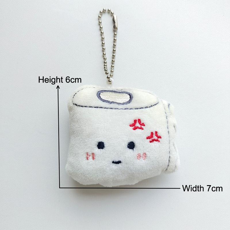 

Забавный брелок для ключей в виде плюшевого унитаза, мультяшные зубы, рулон бумаги, какашки, мягкая кукла, кулон, брелок для автомобиля, рюкзак, сумка, декор, подарок для ребенка A2