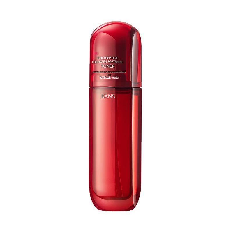 Han Shu Rood Slank Peptide Collageen Cadeauset: Reiniger, Toner, Lotion, Gezichtscrème, Essence (5-delige set)