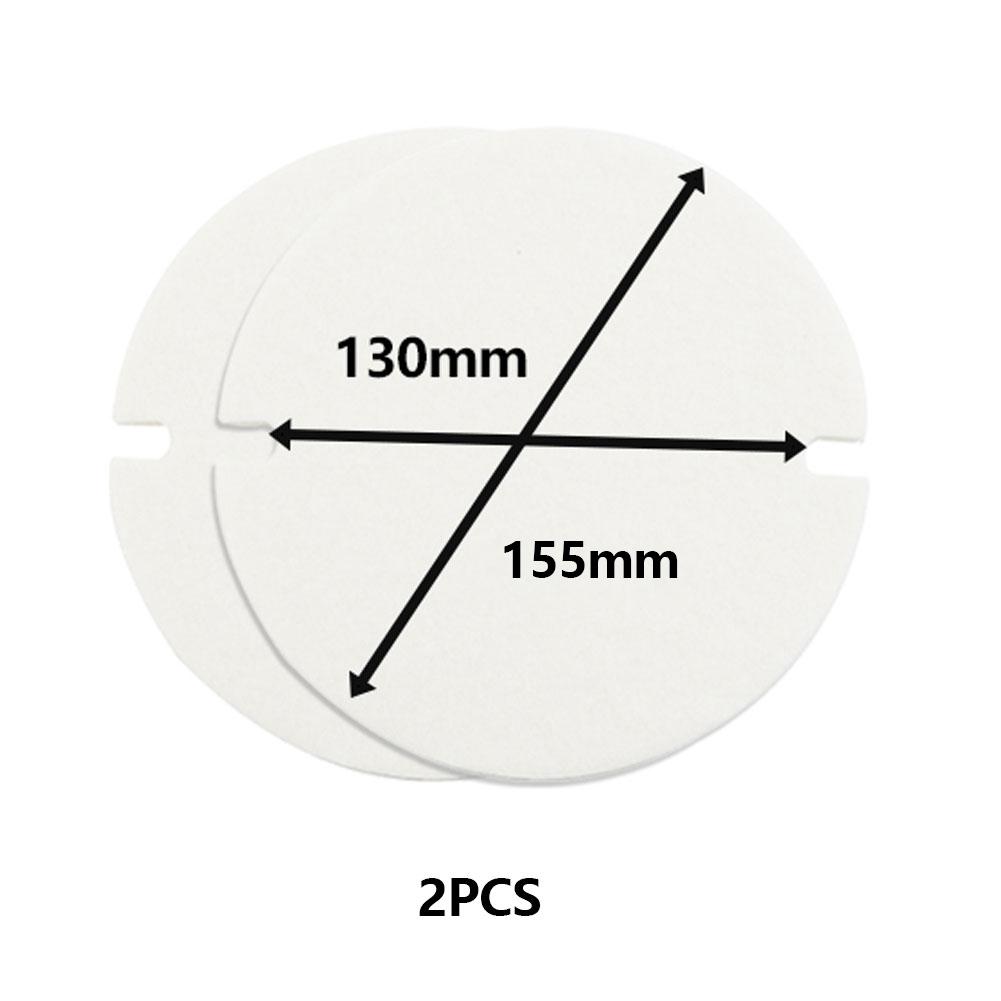Fiber Paper Stove Door Glass Seal Seal For Stove Pipe Flaps 1200°C 125/155MM 2/4pcs 2mm Flue Pipe Gasket Material