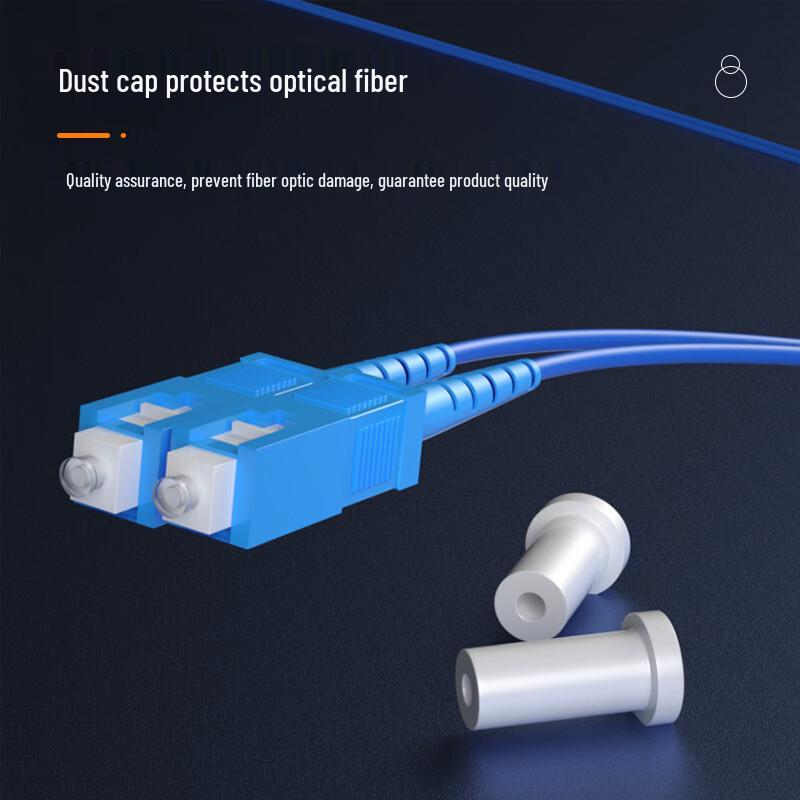 Armored Indoor LC-FC Single Mode Fiber Optic Patch Cord