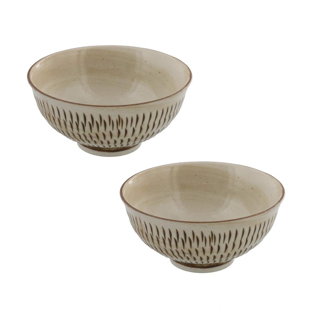 Tableware East Mino Folk Crafts Rice Set of Japanese Rice Tea Tea Bowls Bowls, 2, Tableware, Bowls, Bowls,