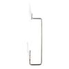 Wall Hanging Slipper Rack Hole Free Simple Self Adhesive Shoe Rack for Bathroom Wall Door