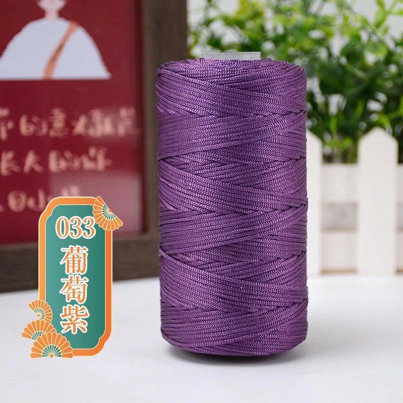Mercerized Ice Hemp Thread 100G Shaft Medium And Thin Hollow Thread Sun Hat Shoes Crochet Hand-Woven Thread Full Free Shipping