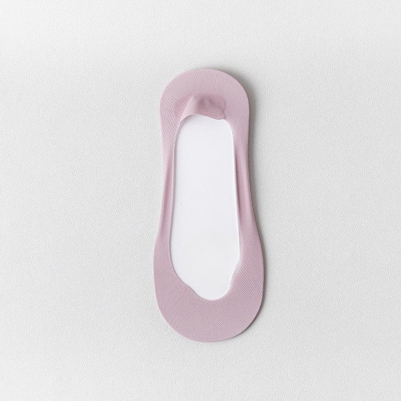 Women's Summer Ultra Thin Hollow Mesh Breathable Invisible Silicone Non Slip Socks