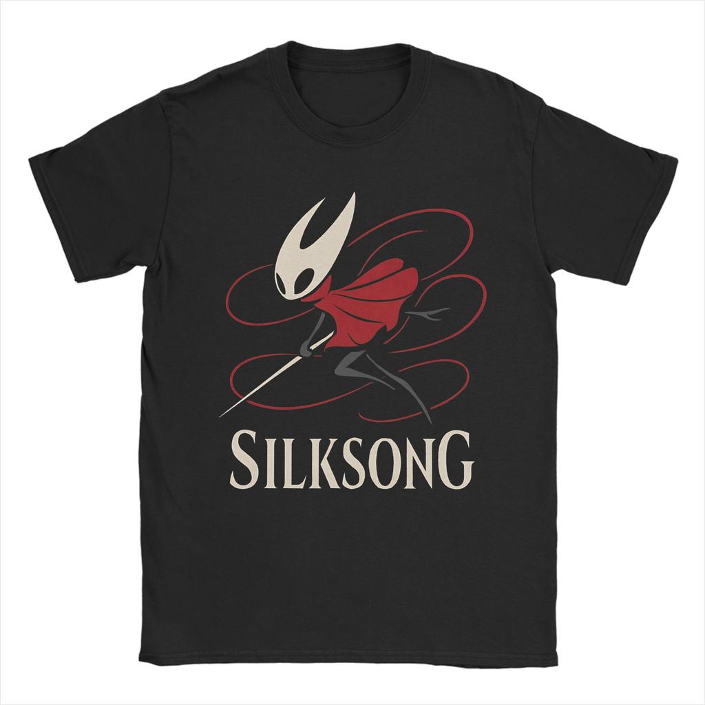 Men Women Print Hollow Knight Merry Christmas  T Shirt Tee Pure Cotton  T-shirts Clothes