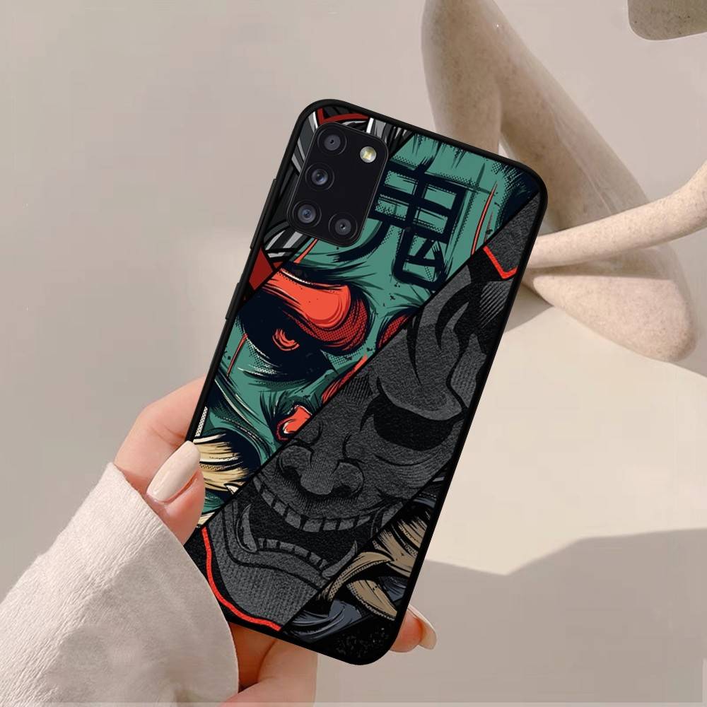 Japan Ghost Face Samurai Phone Case For Samsung A 52 53 21 32 13 12 71 31 51 40 72 73 70 22 42 50 30 20 21 shell