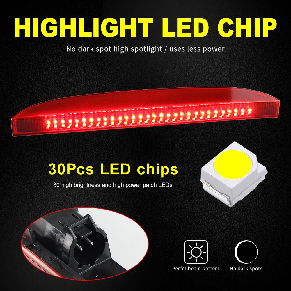 Car LED Third Brake Light High Mount Stop Lamp For Renault Clio MK II III 1998-2014 7700410753 Auto Accessories