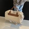 Women's Hand-held Travel Bag Fashionable Elegant Atmospheric Belt Shoes Yoga Bag Dry Wet Separation Gym Bag