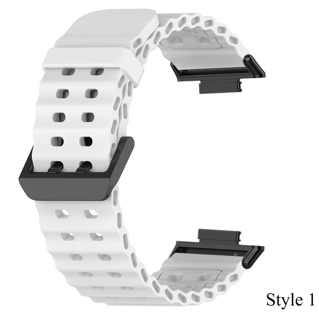 Voor Redmi Watch 6 Siliconen Polsband Voor Redmi Watch 5/4 Horlogebandje Voor Xiaomi Mi Band 8/9Pro Ademend Bandje Sportarmband