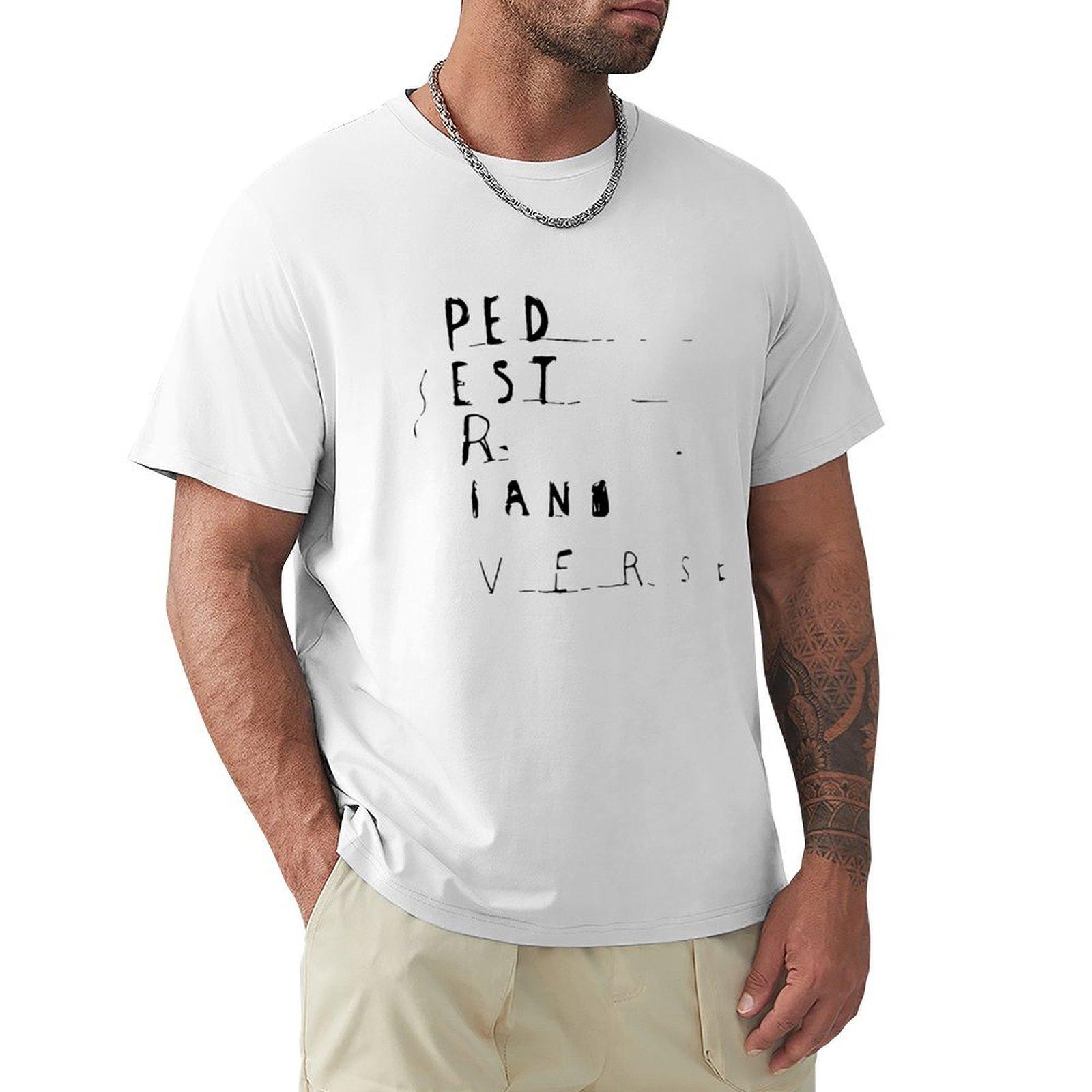 Frightened Rabbit Merch Pedestrian Verse Tshirt Basic Tee Shirt For Everyday Outfit S