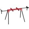 Universal Miter Saw Stand with Extendable Rollers and Support Arms, Portable Saw Stand with Folding Legs