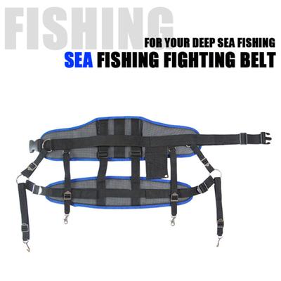 MUQZI Sports Accessory Useful Waist Fishing Rod Holder Comfortable Pad Universal Impact Resistant