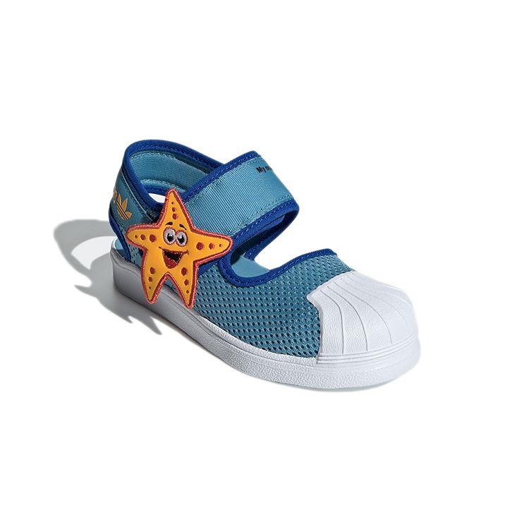 Adidas Сандалии Superstar 360 Primeblue Little Kid Starfish Детские кроссовки Crew-Yellow — фото 3