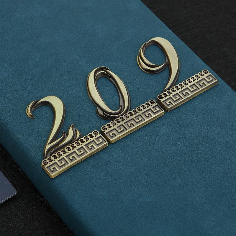 1PCS Relief Metal House Number with Magnet 5.8*4.5cm Door Number Apartment Door Numbers for Outdoor Hotel Home Mail Box Label