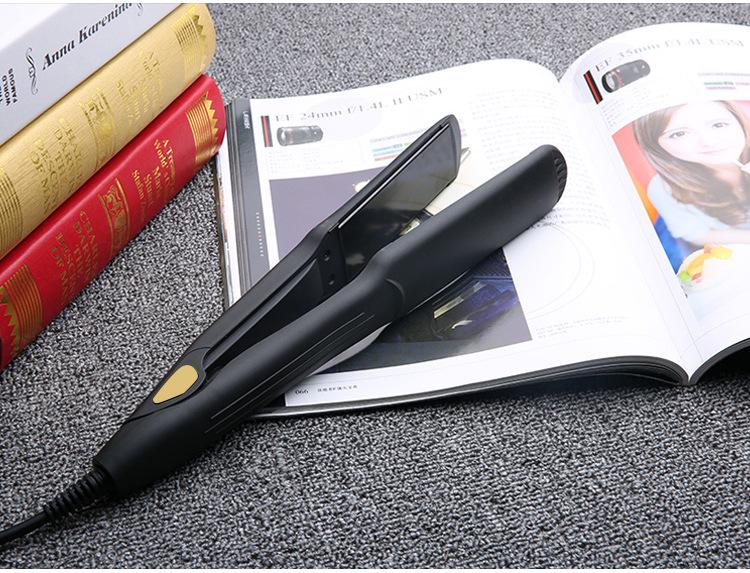 Dual-Purpose Straight & Curling Iron with Negative Ions
