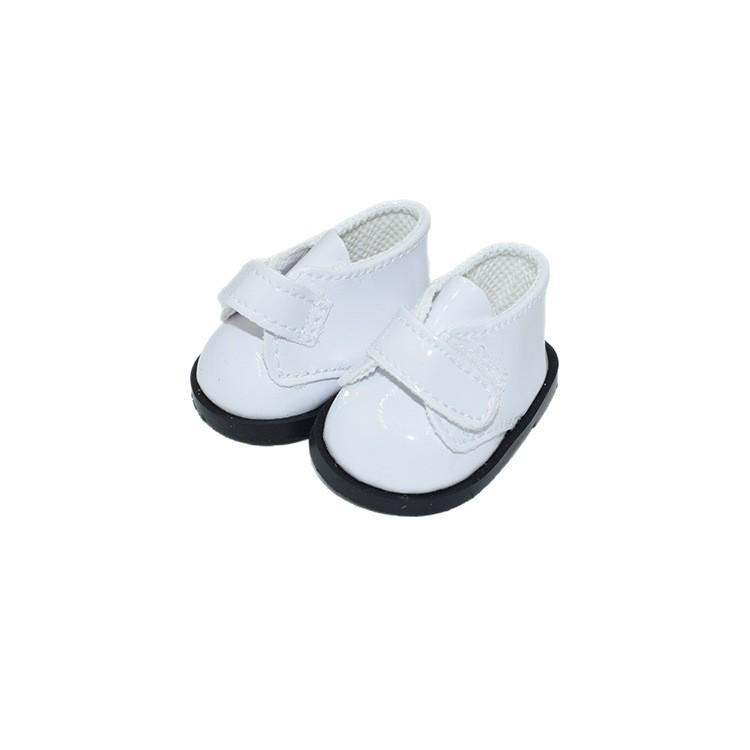 Accesorios de muñeca: Zapatos de Algodón para Bebé de 20 CM, Zapatos para Juguetes de 14 Pulgadas, Zapatos de Cuero con Velcro de 5.5 CM