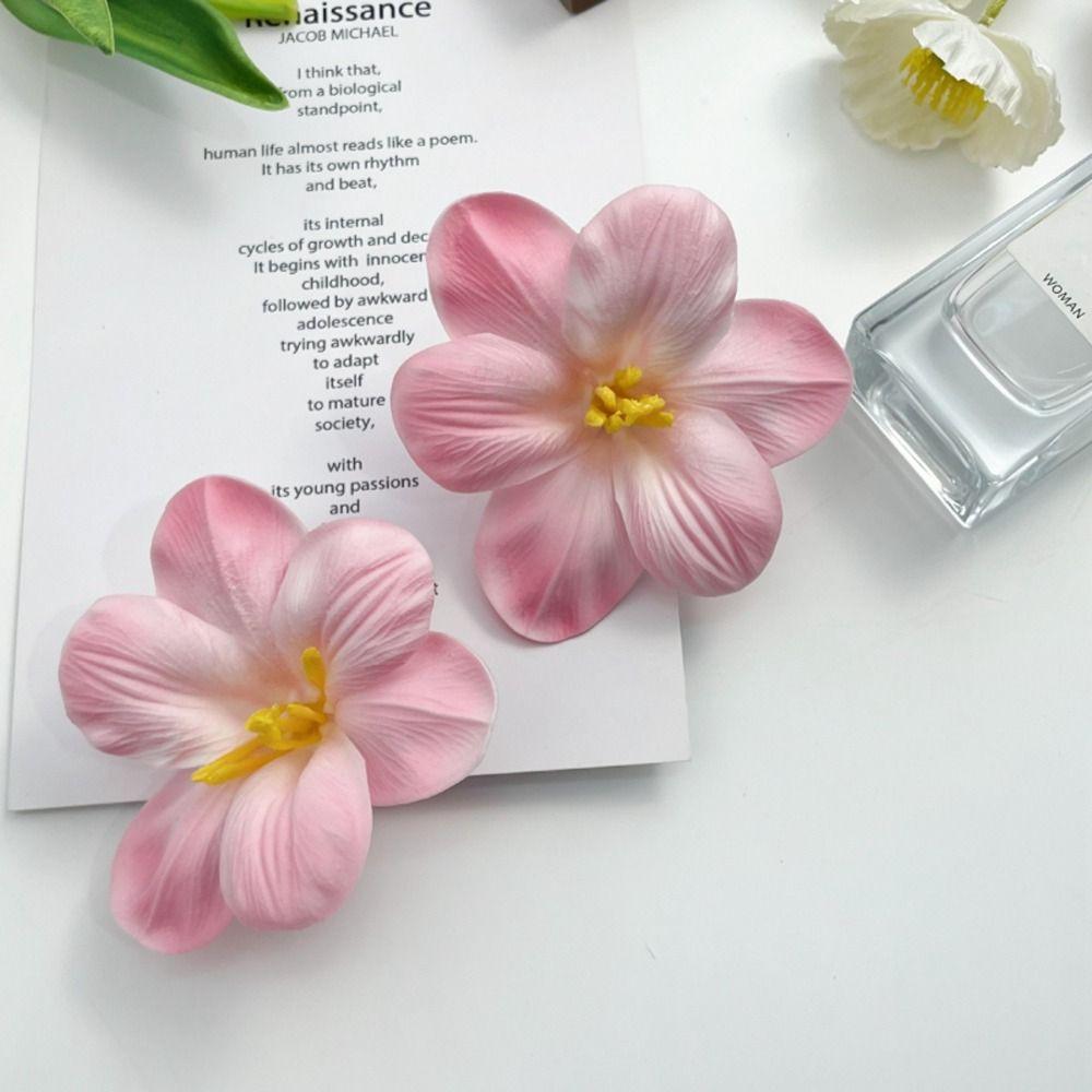 Korean Style Simulation Flower Hair Clip Bohemian Style Tulip Flower Hairpin Elegant   Holiday