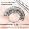 Aluminum Ring Measurement Tool Accurate Measurement Finger Ring Gauge Kit  Jewelry Sizing Measuring