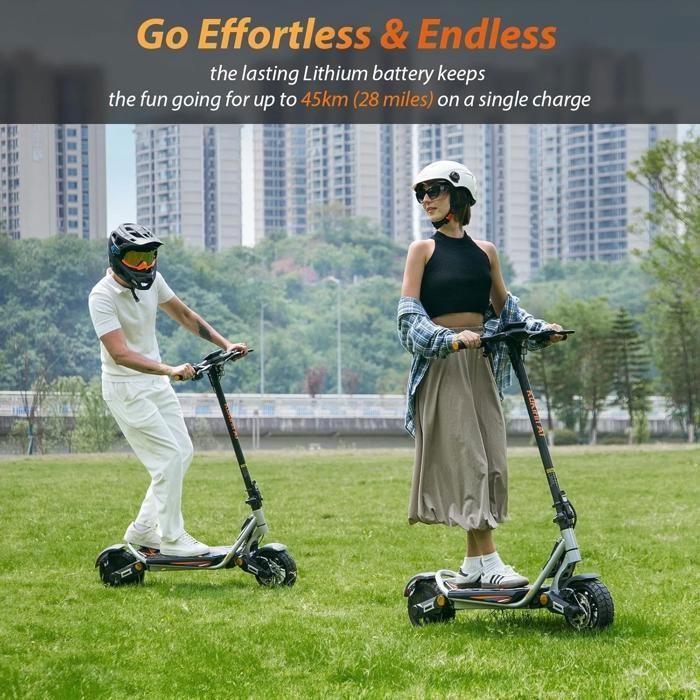 KuKirin A1 - Trottinette électrique pliable - Pneus 10" - Moteur 800W - Batterie 48V 13Ah - Autonomie 45KM - Max 45KM/H - IPX4