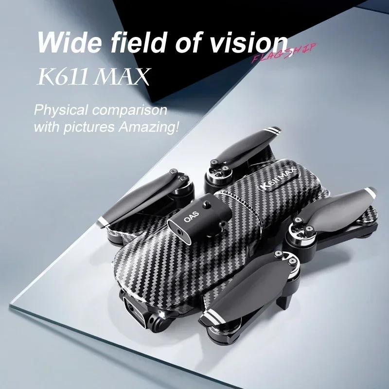 K611 PRO Brushless GPS Laser Obstacle Avoidance 4K-8K Dual-camera Aircraft Toy Helicopter Drone Profissional