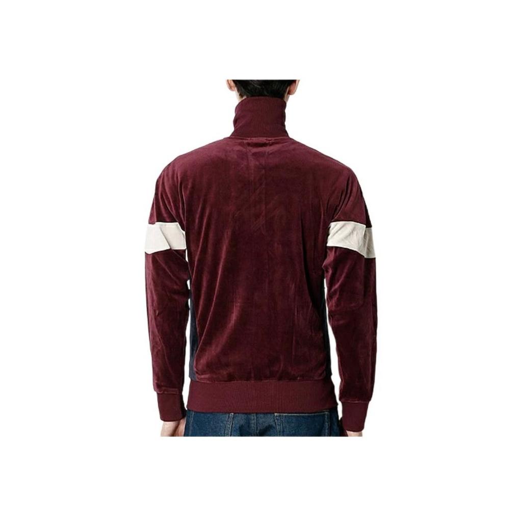 Adidas Originals Trefoil Letter Logo Print Three-Stripe Jacket Men Jackets Red BR2284