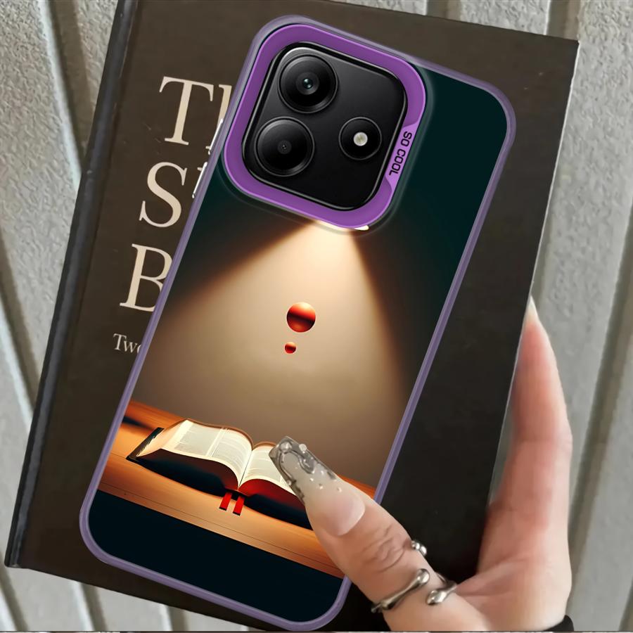 

Magic Book Pigeon Back Phone Cover Case for Xiaomi Poco X5 C51 X3 Pro C50 F3 GT X3 NFC F4 Poco X3 NFC