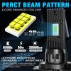 2 bombillas LED para faros delanteros H4 H7 de 20000 lúmenes 1:1 Mini Lámpara LED Canbus H11 H8 9005 HB3 9006 HB4 Faro delantero de coche sin ventilador Luz DRL Faros antiniebla automáticos 12V 6500K Blanco