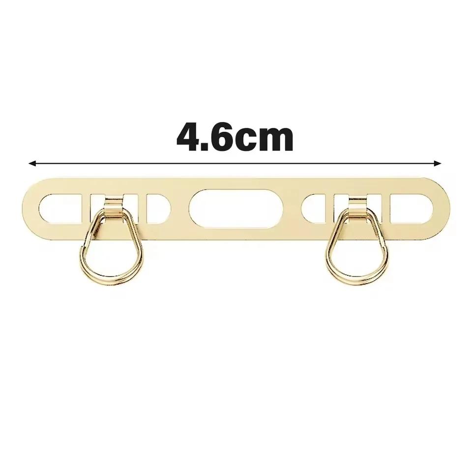 Xiaomi 4/1PCS Luxury Stainless Steel Mobile Phone Lanyard Patch Gasket Upgrated Metal 0.4mm Thin CellPhone Tether Tab Safety Connecter