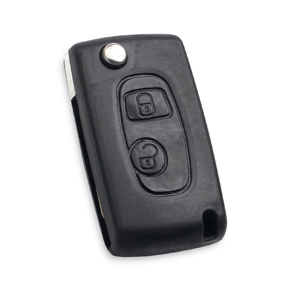For Peugeot 206 306 307 107 207 407 For Citroen C1 C2 C3 Saxo Berlingo Xsara Picasso Modified Flip Remote Key Shell Case