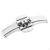 Stainless Steel Butterfly Deployment Buckle Wristwatch Straps Clasps 15x4mm