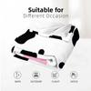 Cartoon Cow Face Cow Cartoon Anime Print Flannel Blanket Soft Warm Throw for Kids Bedroom Sofa Christmas Office Car