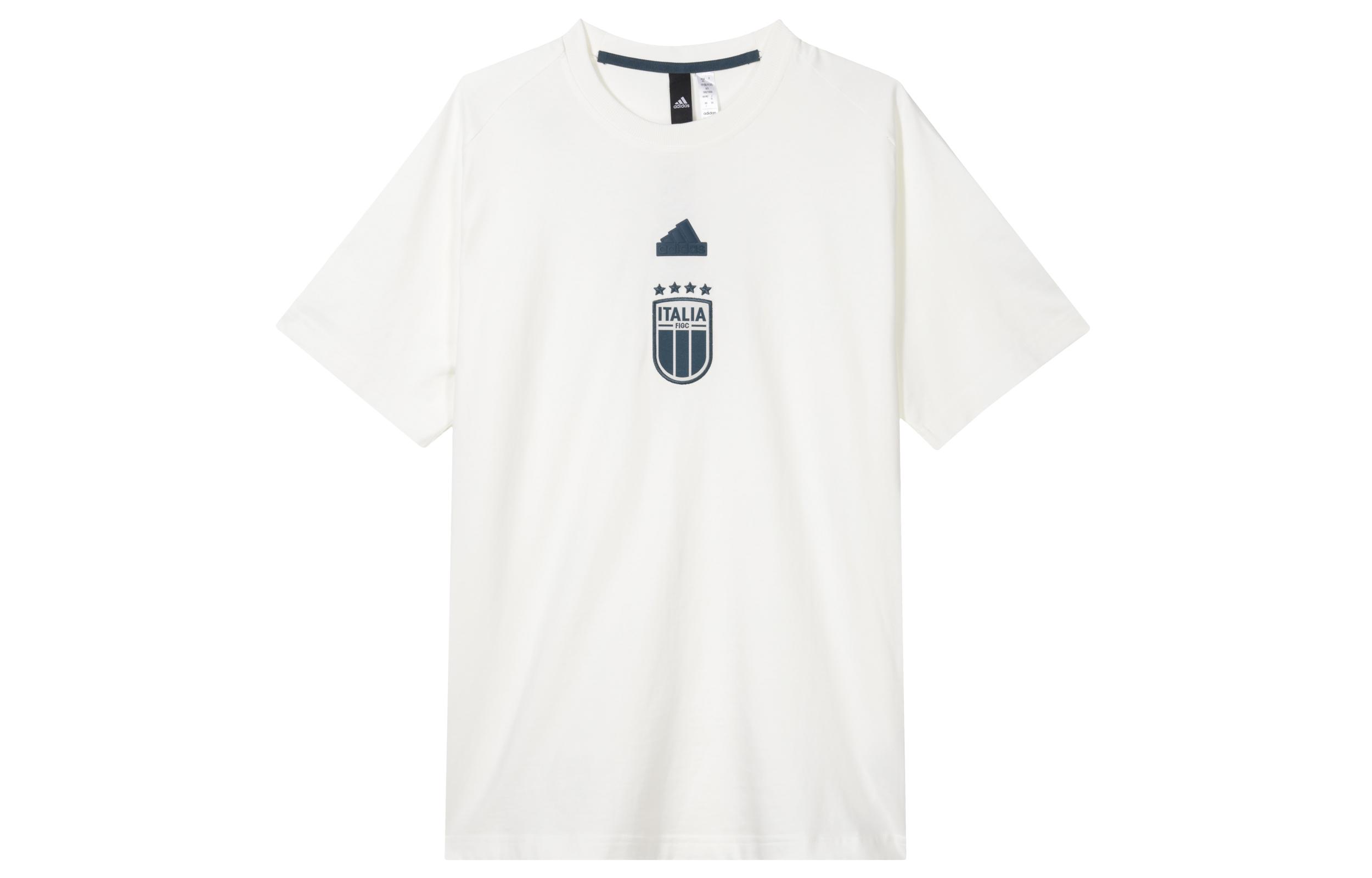 Adidas T Shirts Men s White Crew Neck Moderate IU2120 L