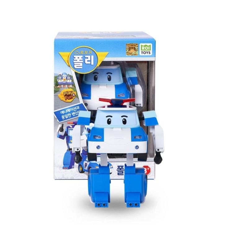 Robocar Poli Трансформационный робот Делюкс Полли (S83094), Корейские игрушки для ванной Poli