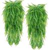3/1pcsArtificial Plant Vine Home Decoration Hanging Plastic Leaf Grass Garland Outdoor Wedding Party Decorations Fake Rattan Ivy