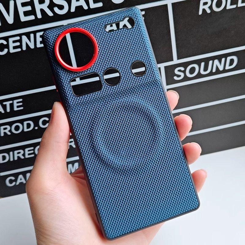 For Nubia Z80 Ultra Case Luxury PU Leather Magnetic Wireless Charging Protective Back Cover For ZTE Nubia Z80 Z70 Ultra Shell