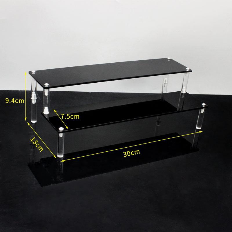 1-3 Tiers Acrylic Perfume Organizer Shelf  Ins Cosmetic Makeup Display Stand Cupcake Doll Desktop Shelves Storage Holder