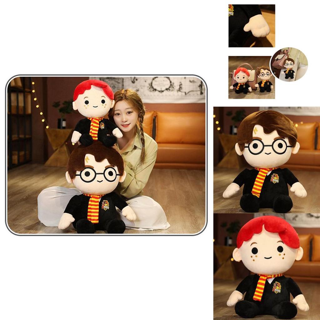 Potter Ron Harry Weasley Plush Toys Kids Stuffed Dolls Home Decor Cushion Sofa