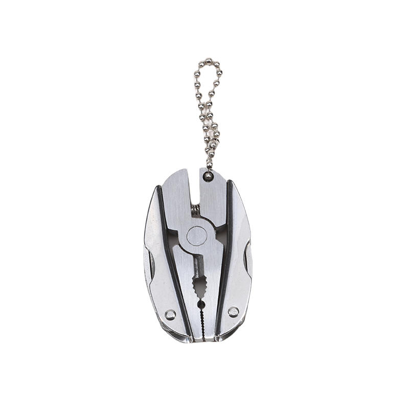 Portable Multi Function Folding Pocket Tool Plier Keychain Screwdriver