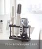 Yamazaki Jitsugyo Hair Dryer & Hair Iron Stand Tower Black 2285