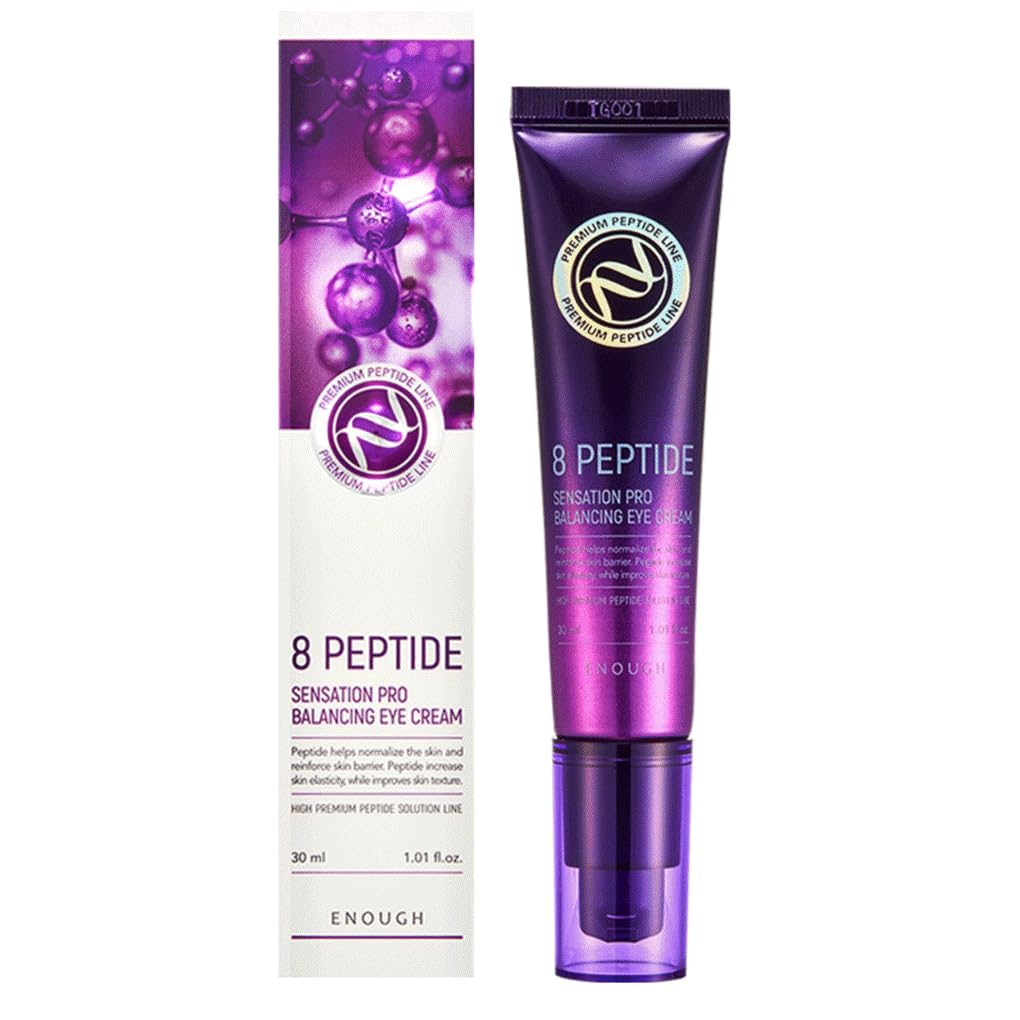 

Enough 8 Peptide Sensation Pro Balancing Eye Cream 30ml +RANDOM GIFT