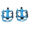 2 X Aluminium Alloy Bicycle Pedals Cycling Pedals Mountain Bike Platform Pedals (blue)